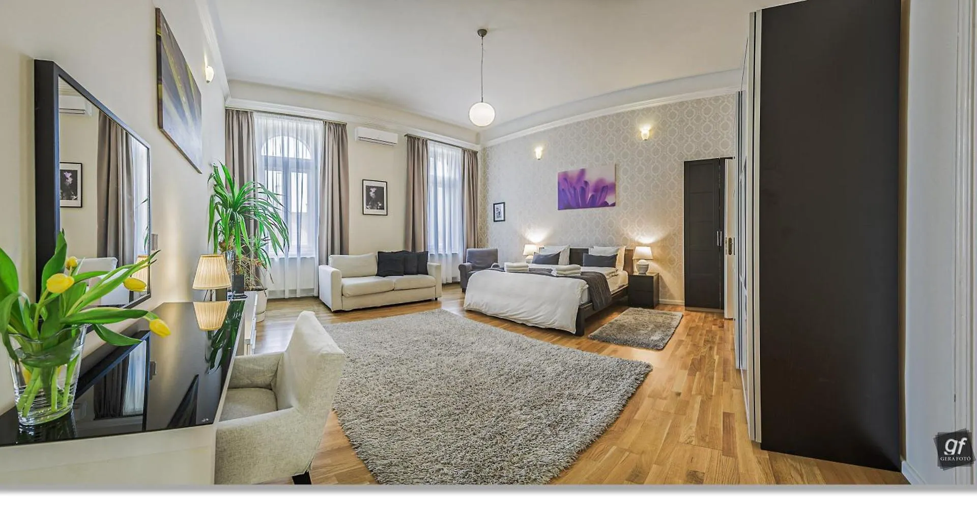 4 Bedrooms 4 Bathrooms Luxury In Budapest Centre 0*,
